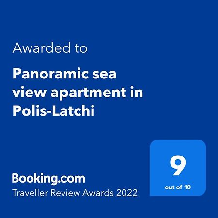 Panoramic Sea View Apartment In Polis-Latchi Bagian luar foto