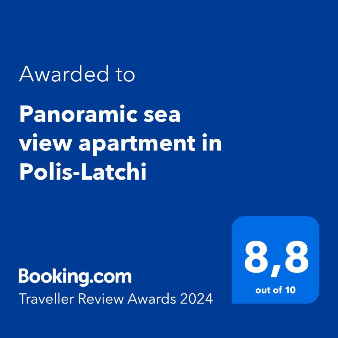 Panoramic Sea View Apartment In Polis-Latchi Bagian luar foto